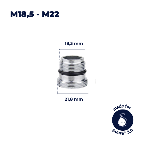 Adaptador de Torneira M18.5–M22