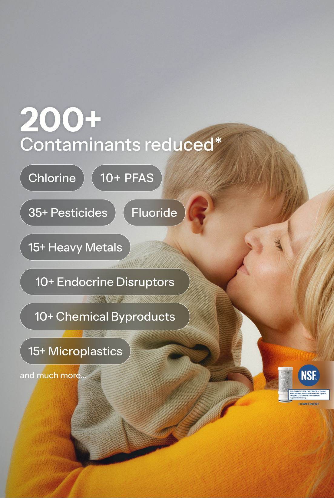 Puure® 3.0 Tap System: key figures infographic