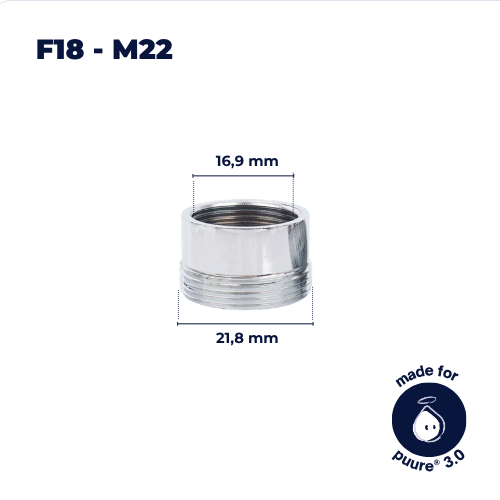 Adaptador de Torneira F18–M22