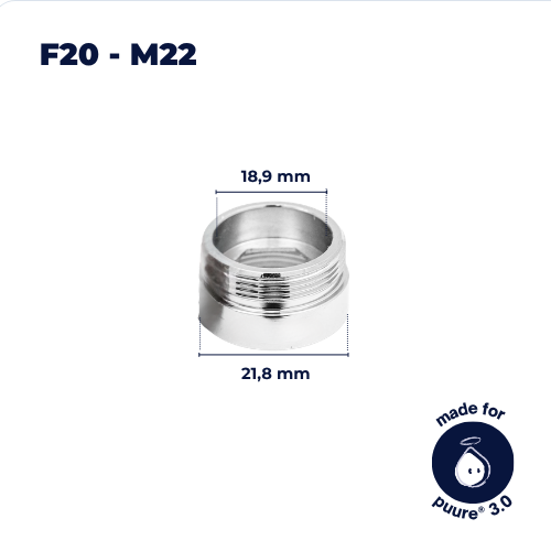 Adaptador de Torneira F20–M22